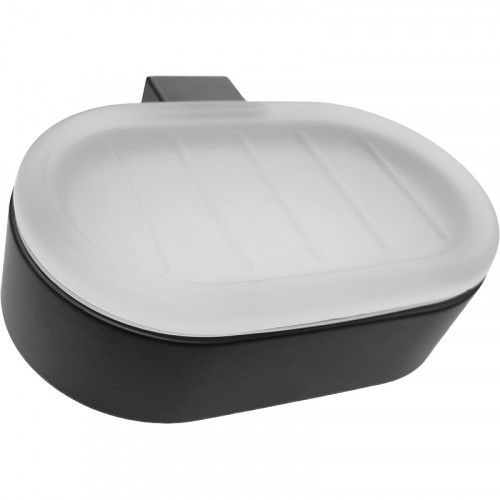 Мыльница Altasan Лотос ЛТ30ЧМ Черная матовая