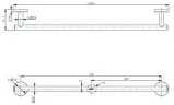 Полотенцедержатель Arrow AGJ2501GG цвет Серый