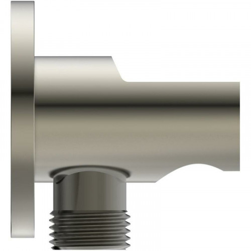 Шланговое подключение Ideal Standard Ideal Rain BC807GN Silver Storm латунь на стену