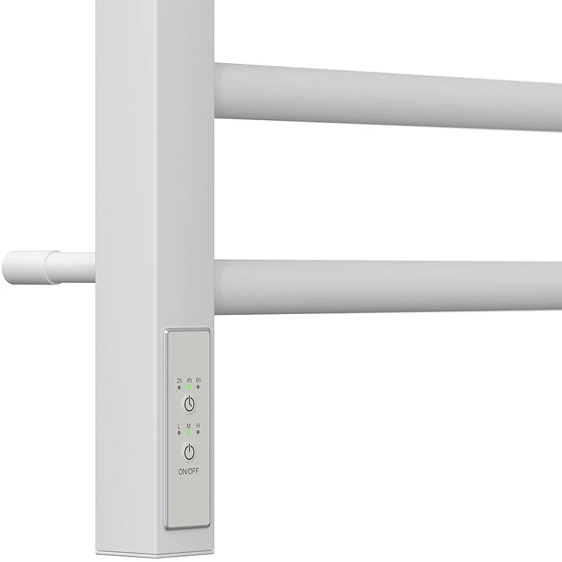Электрический полотенцесушитель Point Веста PN70756W П7 500x600 диммер слева Белый
