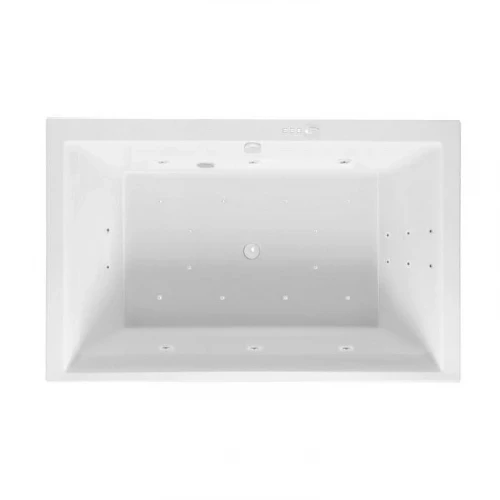 Акриловая ванна Excellent Crown Lux 190x120 WAEX.CRO19.ULTRA.WH цвет Белый с гидромассажем форсунки Белые