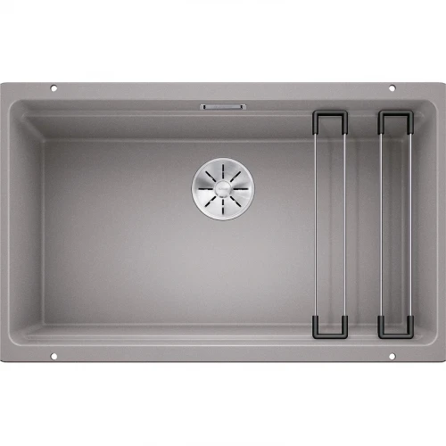 Кухонная мойка Blanco Etagon 700-U Silgranit 525169 Алюметаллик искусственный камень (литьевой мрамор) встраиваемый
