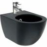 Биде Creavit Free FE510-00SM00E-0000 подвесное Черное матовое