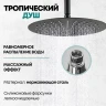 Душевая система Grocenberg GB5099BL-4 Черная матовая