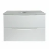 Тумба с раковиной Bond Cube 80 T05805-S03410 подвесная цвет Белый матовый