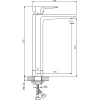 Смеситель для раковины Koller Pool Trend TR0200XL
