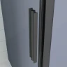 Душевая дверь Veconi Ottimo 110 OP20B-110-01-C9 профиль Черный матовый стекло прозрачное