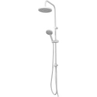 Душевая система Orange O-Shower OW02w Белый глянец нержавеющая сталь на стену