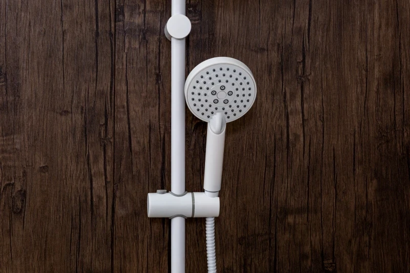 Душевая система Orange O-Shower OW02w Белый глянец нержавеющая сталь на стену