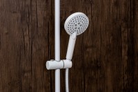 Душевая система Orange O-Shower OW02w Белый глянец нержавеющая сталь на стену