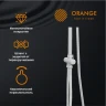 Душевая система Orange O-Shower OW02w Белый глянец нержавеющая сталь на стену