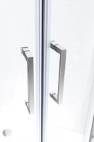 Душевой уголок Cezares Molveno R-2 100х100 MOLVENO-R-2-100-P-Cr профиль Хром стекло рифленое