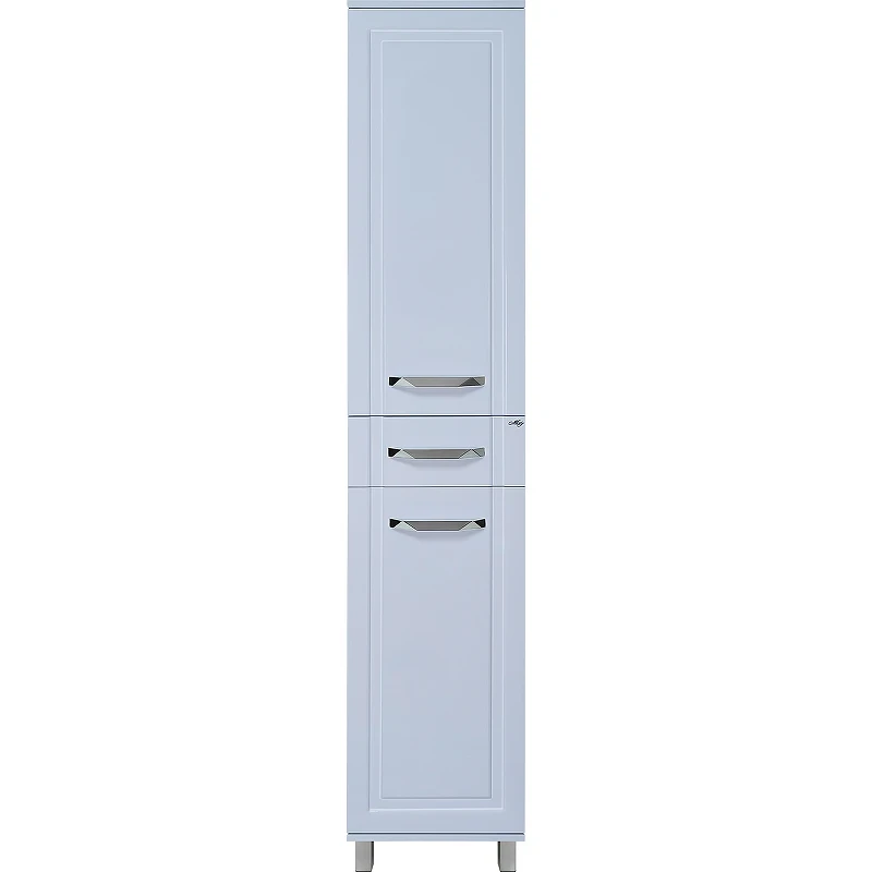 Шкаф пенал Misty Терра 40 L П-Тер0504050-1ЯЛ Серый матовый