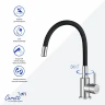 Cмеситель для кухни Ceruttispa Атэна (Atena) H-B CT12141 12141 цвет Хром Черный