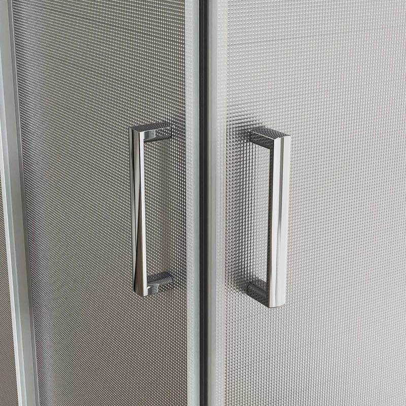 Душевой уголок Vincea City 100x90 VSS-5CT9010MT профиль Хром стекло текстурное