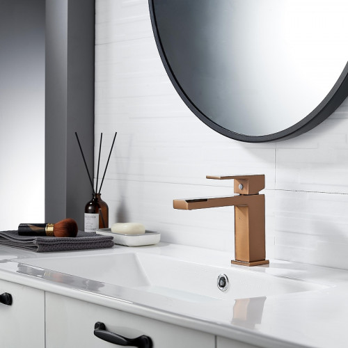 Смеситель для раковины Knotlor Stable KN-20/RB цвет Бронза