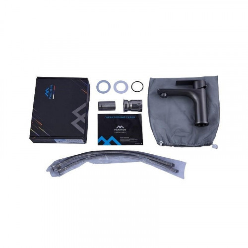 Смеситель для раковины Fashun A51119-17 цвет Графит