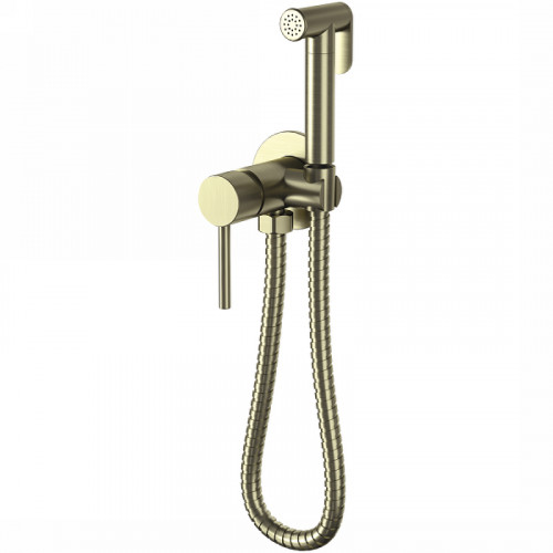 Гигиенический душ со смесителем Bronze de Luxe Scandi 701BR Бронза латунь на стену
