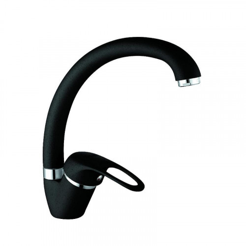 Смеситель для кухни D-Lin D150409-A цвет  Черный матовый