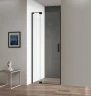 Душевая дверь Cezares Slider 90 SLIDER-B-1-80/90-C-NERO профиль Черный матовый стекло прозрачное