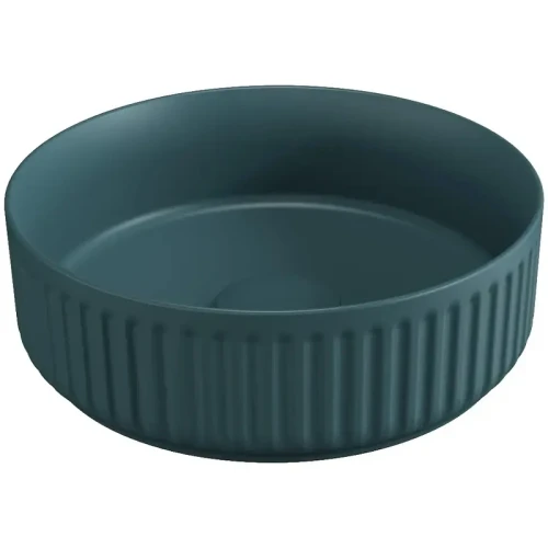 Раковина накладная Isvea Infinity 36 10NF66036-2P цвет Изумрудный матовый