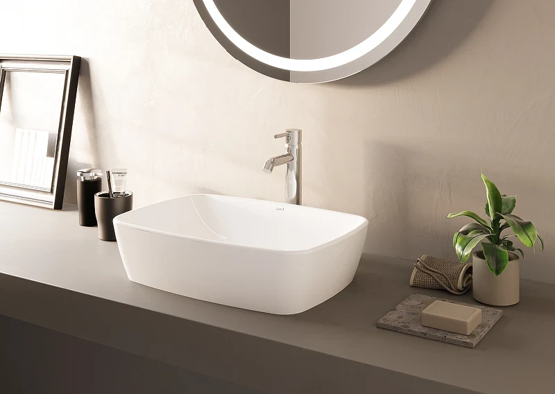 Смеситель для раковины Vitra Minimax S A41990EXP Хром латунь