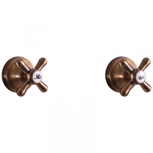 Смеситель для душа Rav Slezak Morava retro MK183SM Бронза латунь встраиваемый