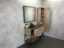 Зеркало Comforty Бредфорд 90 00004147988 Черное стекло