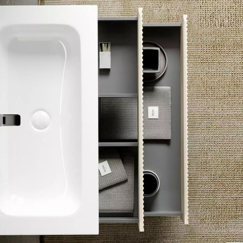 Тумба под раковину Sancos Snob R 100 SNR100CE подвесная Beige Soft МДФ / ЛДСП