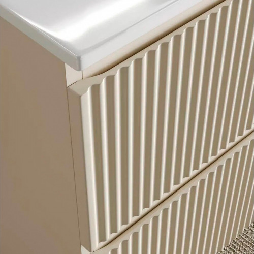 Тумба под раковину Sancos Snob R 100 SNR100CE подвесная Beige Soft МДФ / ЛДСП