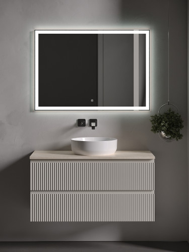 Тумба под раковину Sancos Snob R 100 SNR100CE подвесная Beige Soft МДФ / ЛДСП