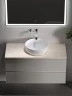Тумба под раковину Sancos Snob R 100 SNR100CE подвесная Beige Soft МДФ / ЛДСП