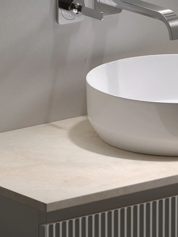 Тумба под раковину Sancos Snob R 100 SNR100CE подвесная Beige Soft МДФ / ЛДСП