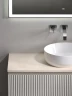 Тумба под раковину Sancos Snob R 100 SNR100CE подвесная Beige Soft МДФ / ЛДСП