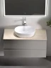 Тумба под раковину Sancos Snob R 100 SNR100CE подвесная Beige Soft МДФ / ЛДСП