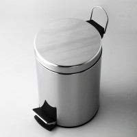 Ведро для мусора WasserKRAFT K-637 Хром