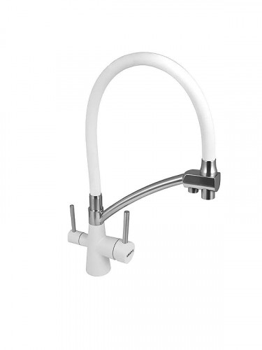 Смеситель для кухни Wisent W4855-18-3 цвет Белый