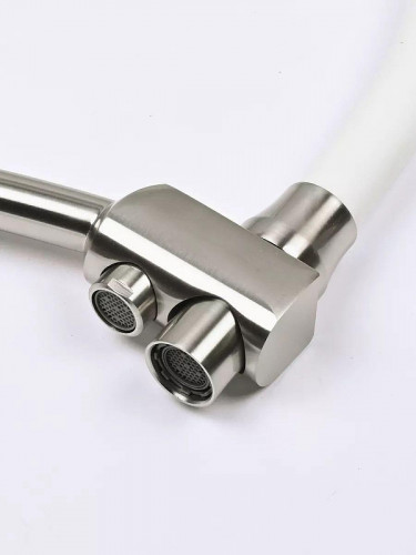 Смеситель для кухни Wisent W4855-18-3 цвет Белый