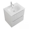 Тумба под раковину BelBagno Uno 70 UNO-700-2C-SO-BO подвесная цвет Bianco Opaco