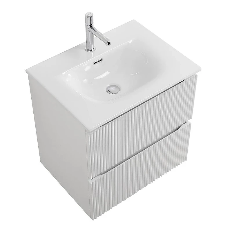Тумба под раковину BelBagno Uno 70 UNO-700-2C-SO-BO подвесная цвет Bianco Opaco