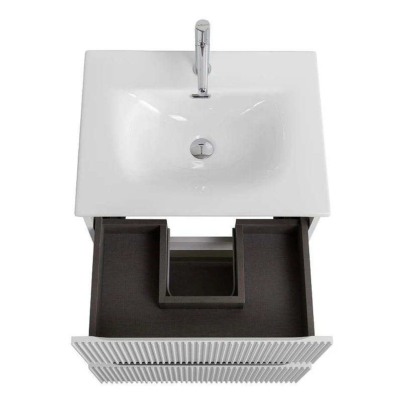 Тумба под раковину BelBagno Uno 70 UNO-700-2C-SO-BO подвесная цвет Bianco Opaco