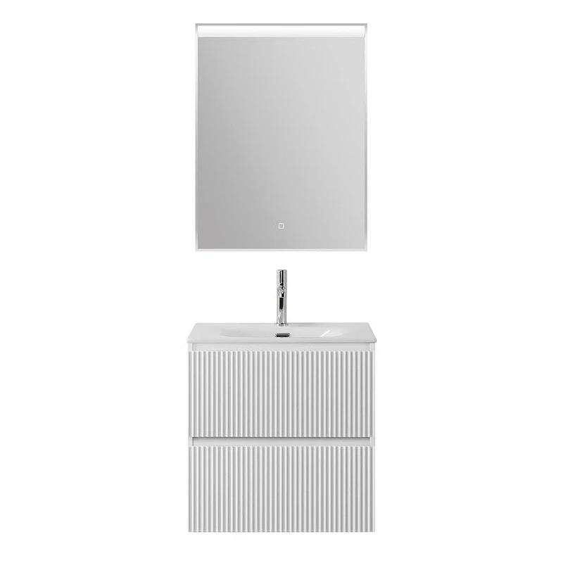 Тумба под раковину BelBagno Uno 70 UNO-700-2C-SO-BO подвесная цвет Bianco Opaco