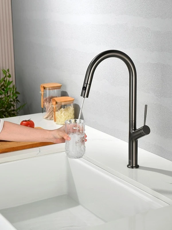 Смеситель для кухни AQUAme Cucina AQM9905GM цвет Оружейный металл