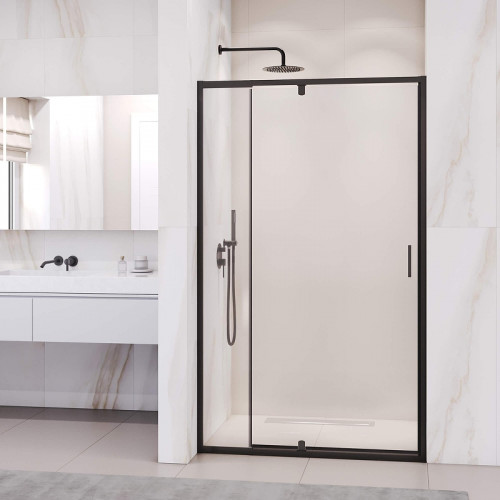 Душевая дверь RGW Passage 70 350800878-14 профиль цвет Черный стекло прозрачное