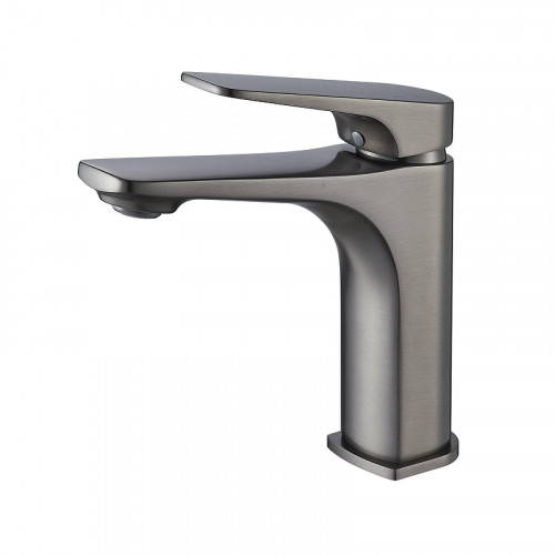 Смеситель для раковины Shevanik S4201T цвет Оружейная сталь