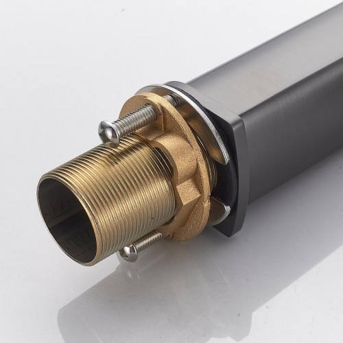 Смеситель для раковины Shevanik S4201T цвет Оружейная сталь