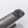 Смеситель для раковины Shevanik S4201T цвет Оружейная сталь