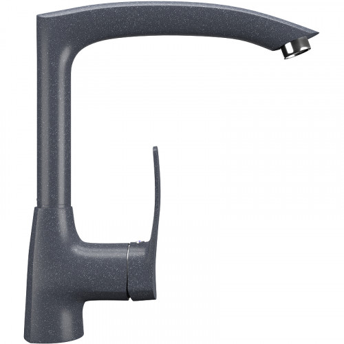 Смеситель для кухни Ulgran Classic U-005-343 Антрацит латунь