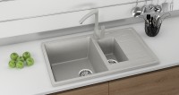Смеситель для кухни Ulgran Classic U-005-343 Антрацит латунь
