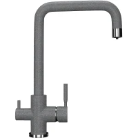 Смеситель для кухни Ulgran Classic U-019-342 Графит латунь